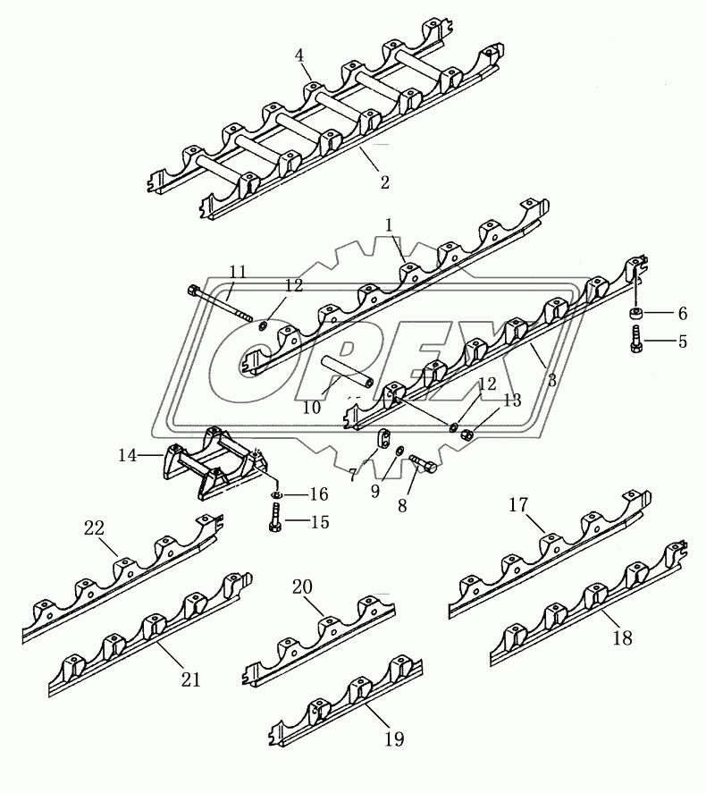 TRACK ROLLER GUARD