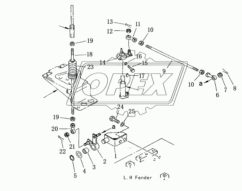 TRANSMISSION CONTROL LINKAGE 1