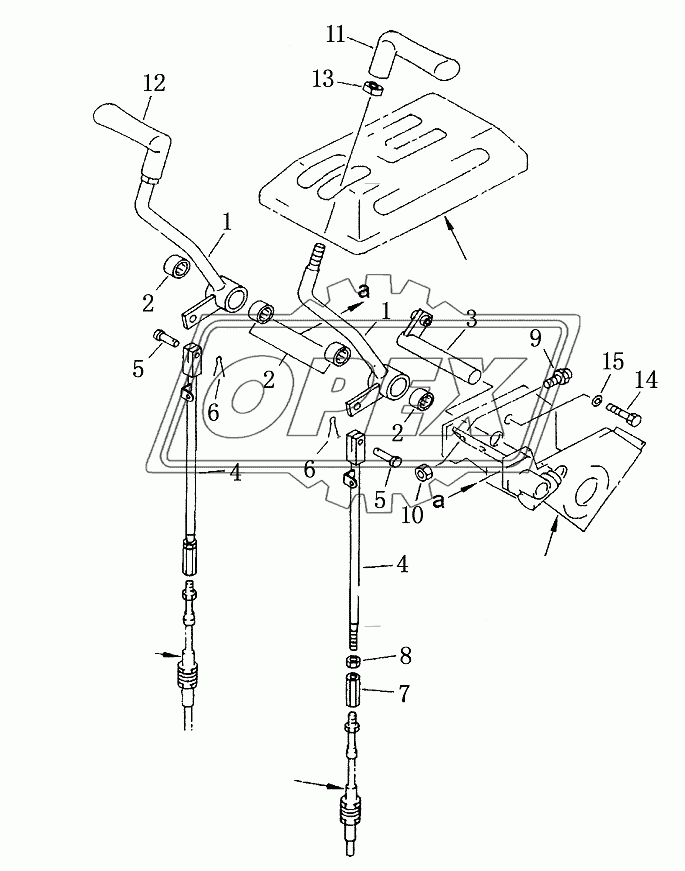 STEERING CONTROL LEVER