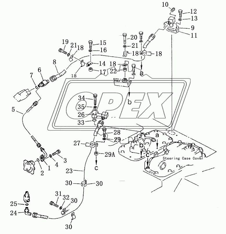 STEERING PIPING 3