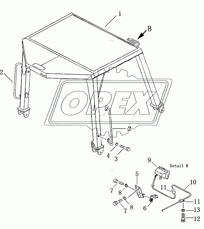 ROLL OVER PROTECTIVE STRUCTURE