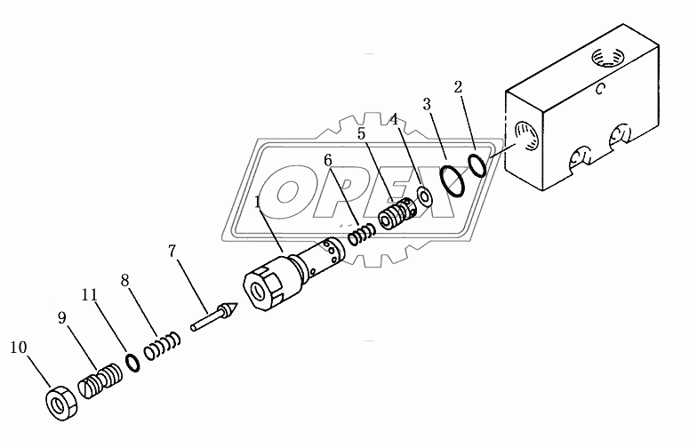 BLADE CONTROL VALVE 5