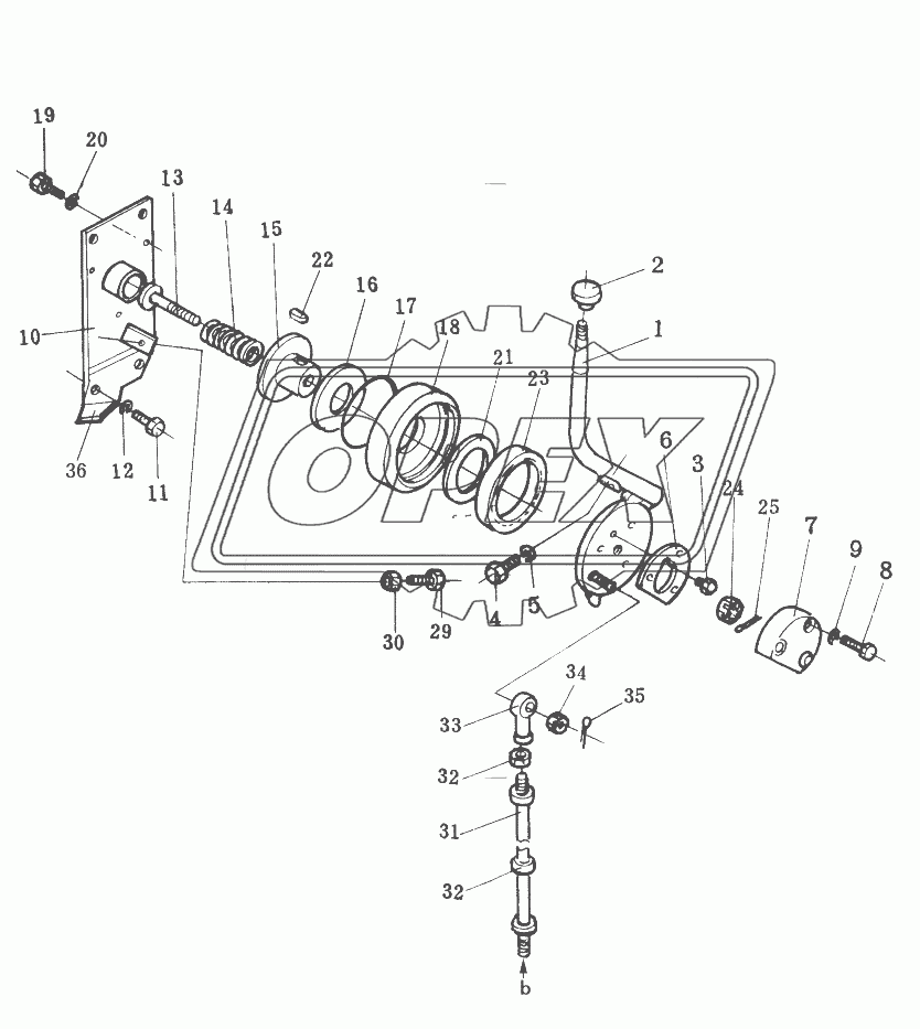 FUEL CONTROL LEVER