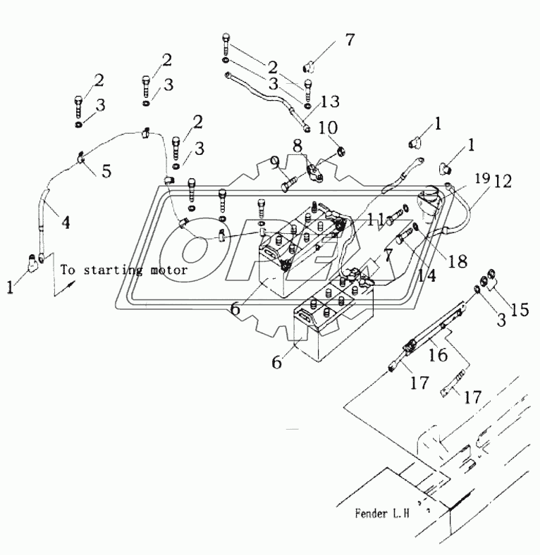 BATTERY AND RELAY SWITCH
