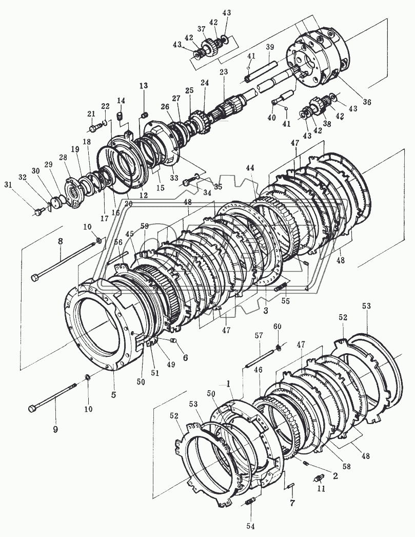 TRANSMISSION GEAR AND SHAFT 1