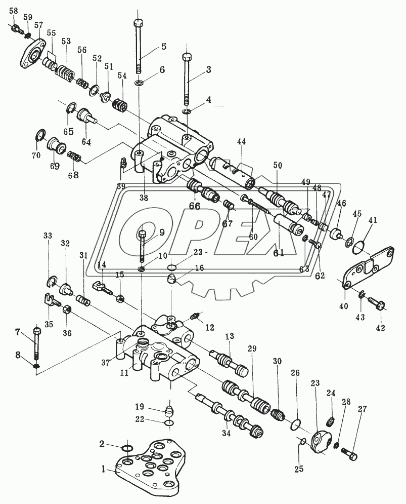 TRANSMISSION CONTROL VALVE