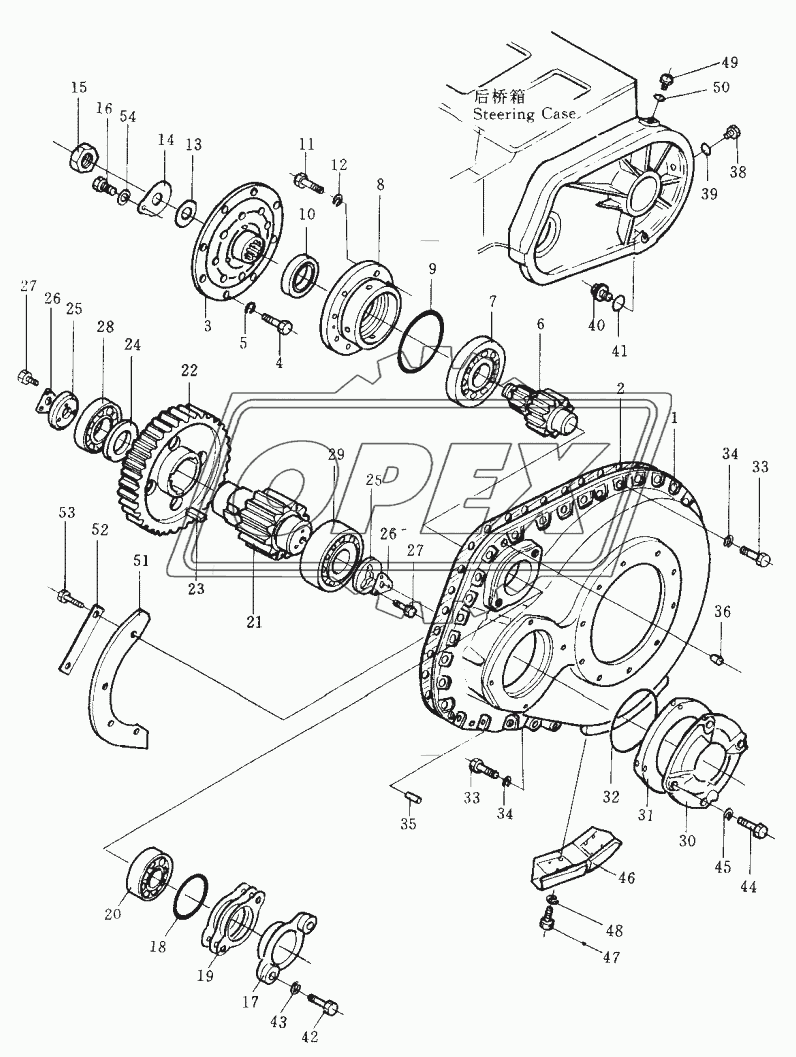 FINAL DRIVE CASE