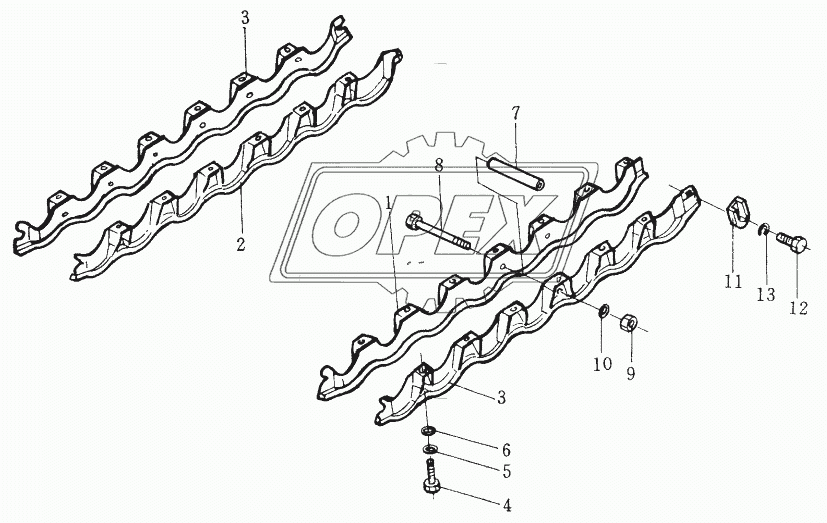 TRACK ROLLER GUARD