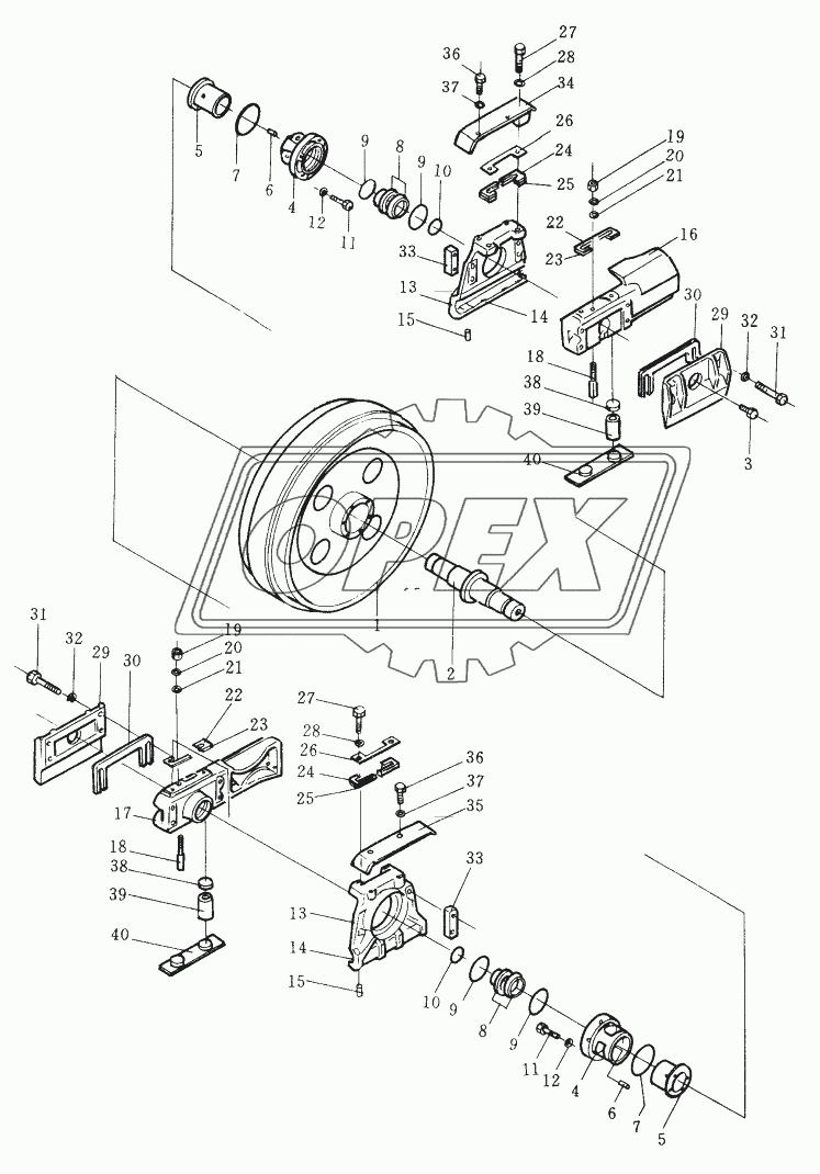 FRONT IDLER