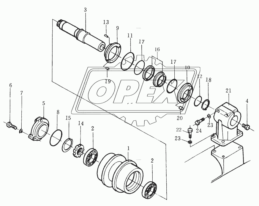 CARRIER ROLLER