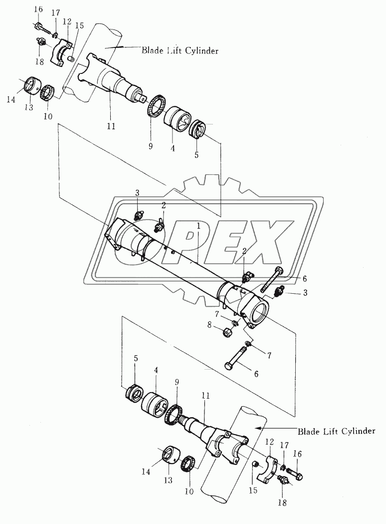 CYLINDER STAY