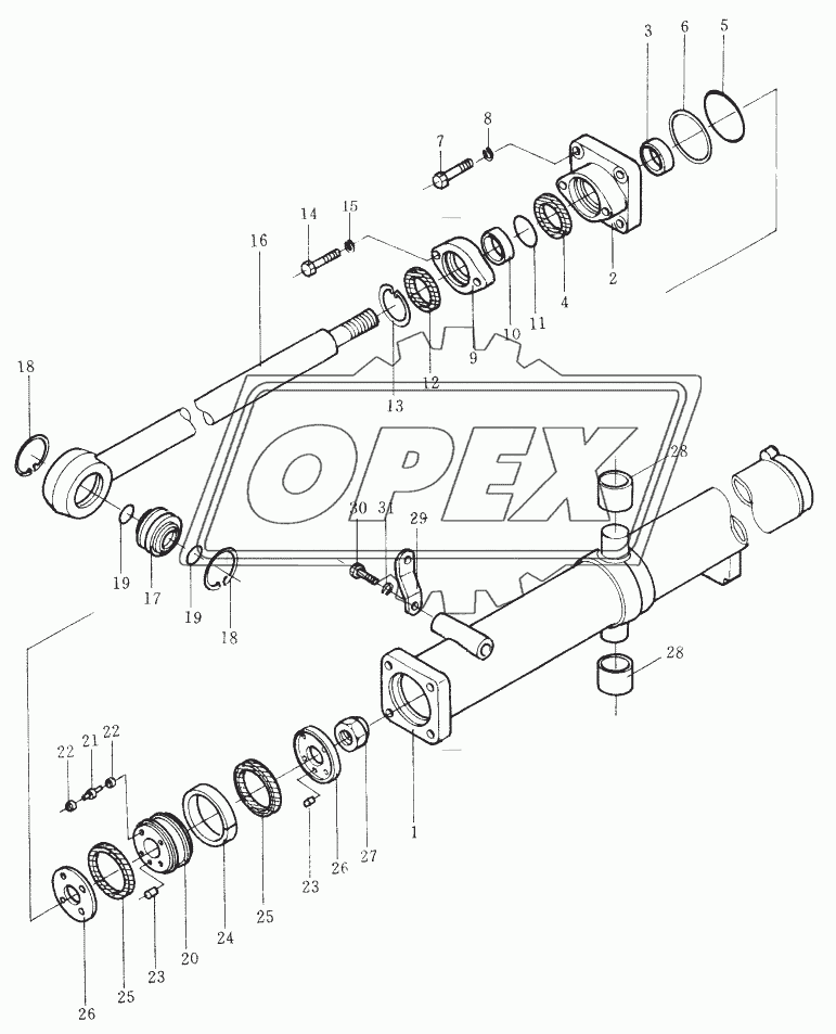 BLADE LIFT CYLINDER