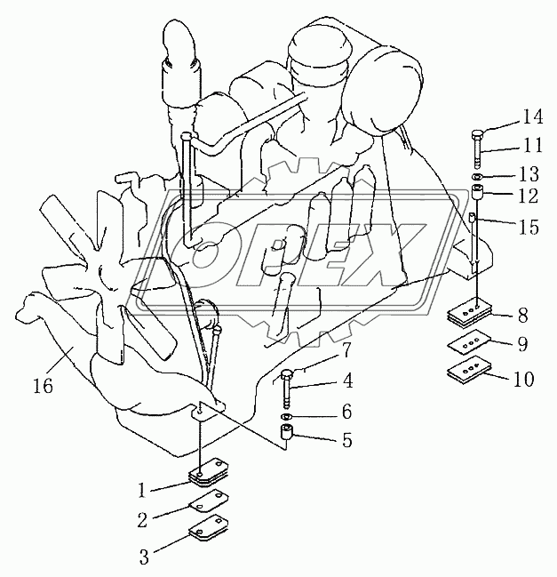 ENGINE MOUNTING