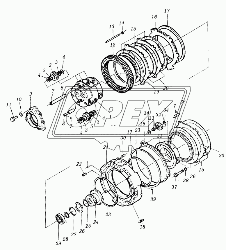 TRANSMISSION GEAR AND SHAFT (2/4)