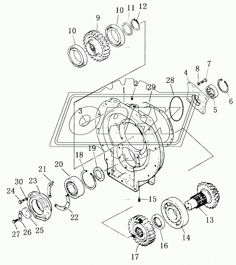 TRANSMISSION GEAR AND SHAFT (4/4)