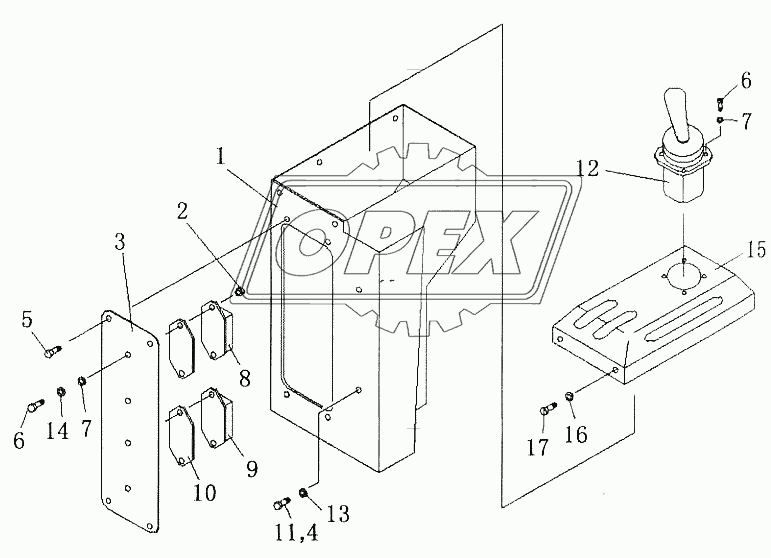 GEAR SHIFT AND STEERING CONTROL
