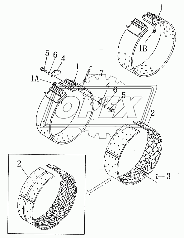 BRAKE BRAND ASSY