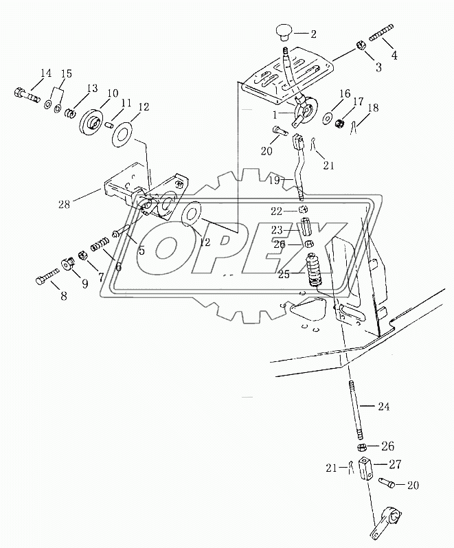 FUEL CONIROL LEVER