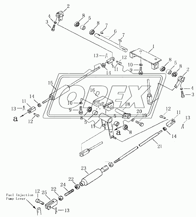 FUEL CONTROL LINKAGE