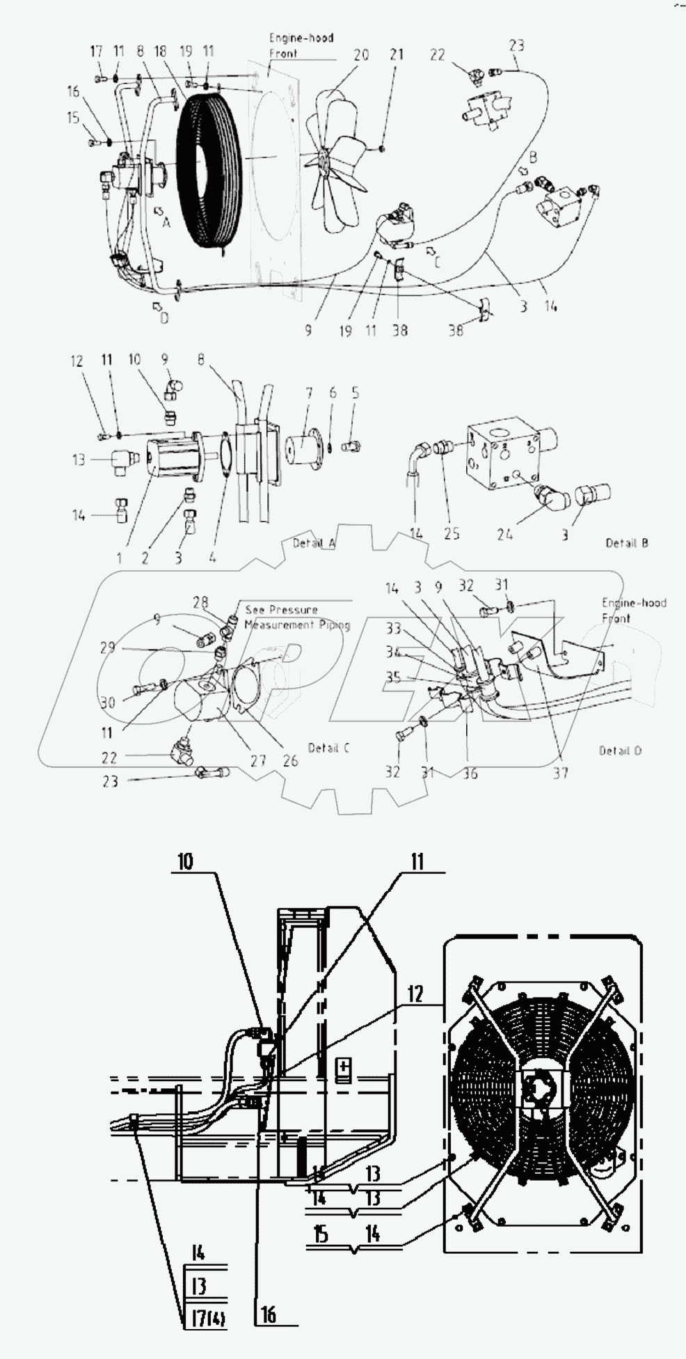 TEMPERATURE CONTROLLED FAN SYSTEM ASSEMBLY