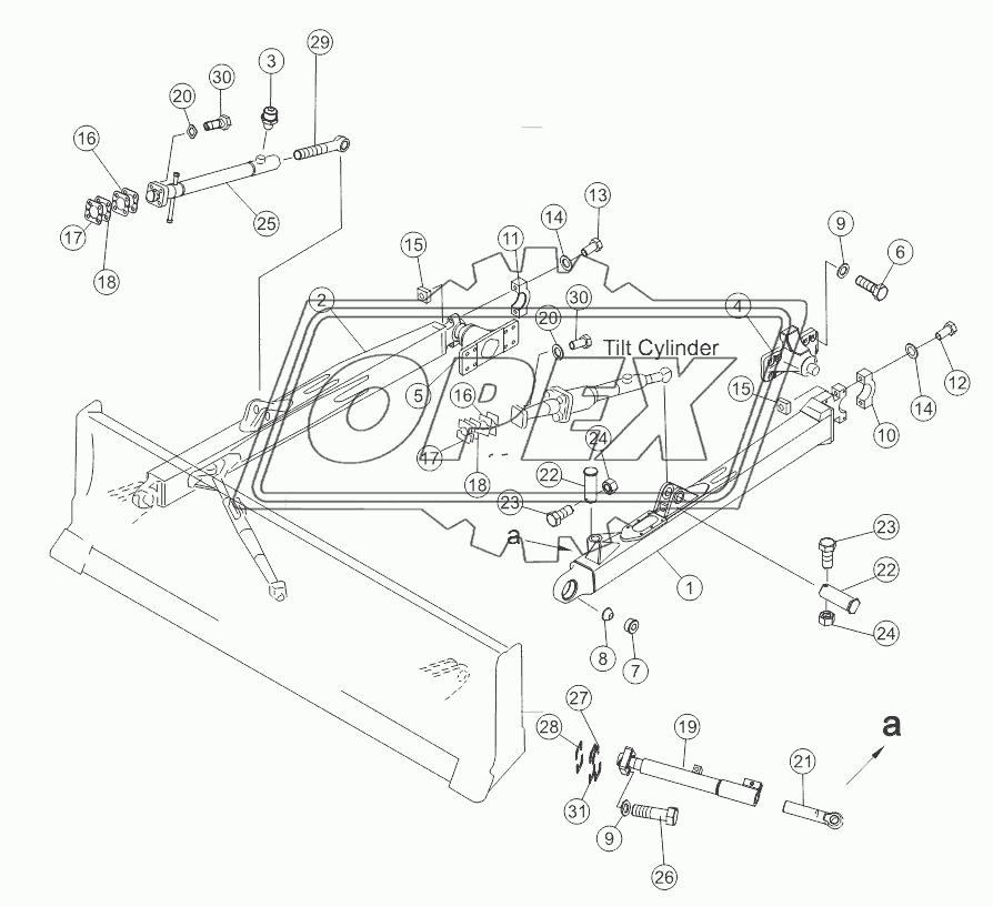 STRAIGHT TILT FRAME 16L-80-002 V1.0