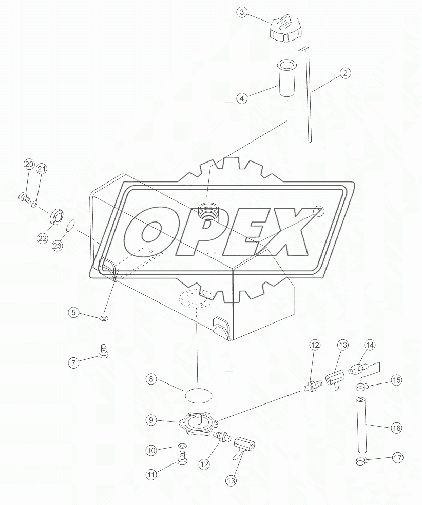 FUEL TANK 16Y-04CA-001 V1.0