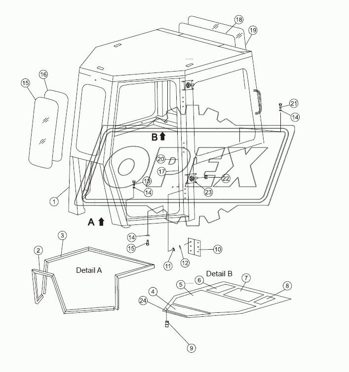 CAB MAIN PARTS 16Y-56E-A01 V1.0