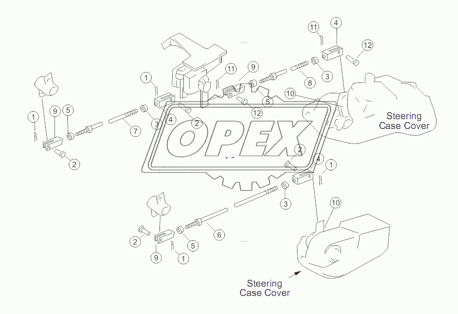 STEERING BRAKE LINKAGE 16Y-26C-004 V1.0