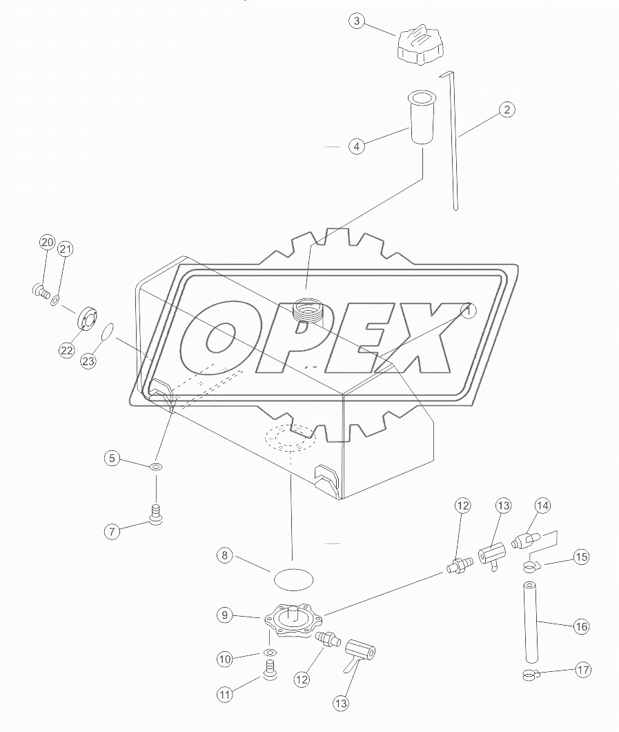 FUEL TANK 16Y-04D-001 V1.0