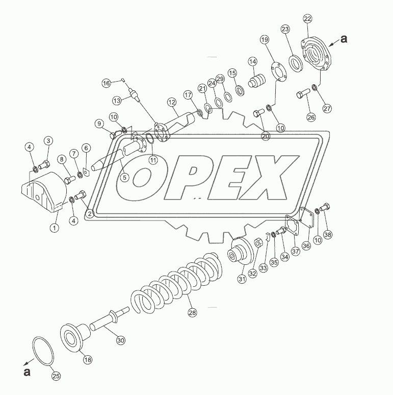 RECOIL SPRING 16Y-40-003 V1.0