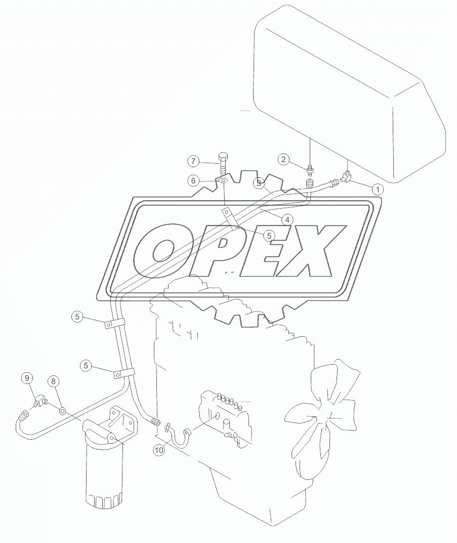 FUEL PIPING 16Y-04D-002 V1.0