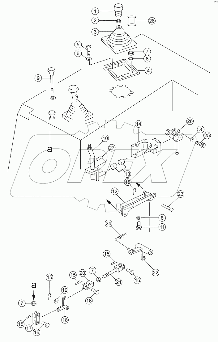  RIPPER CONTROL LINKAGE