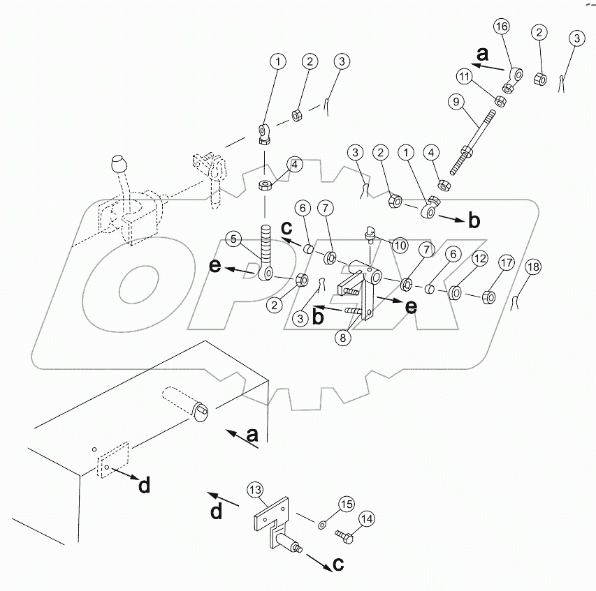  RIPPER CONTROL LINKAGE