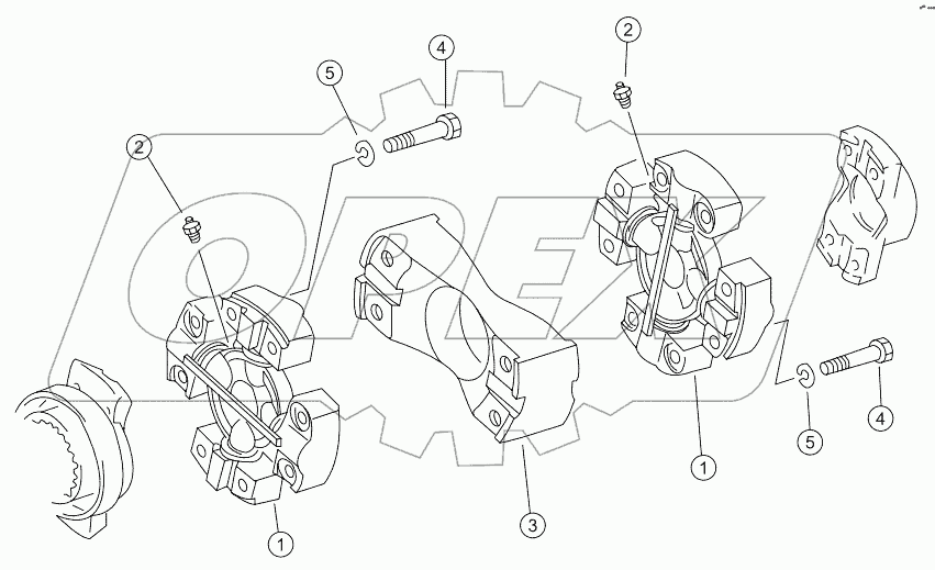  UNIVERSAL JOINT ASSY