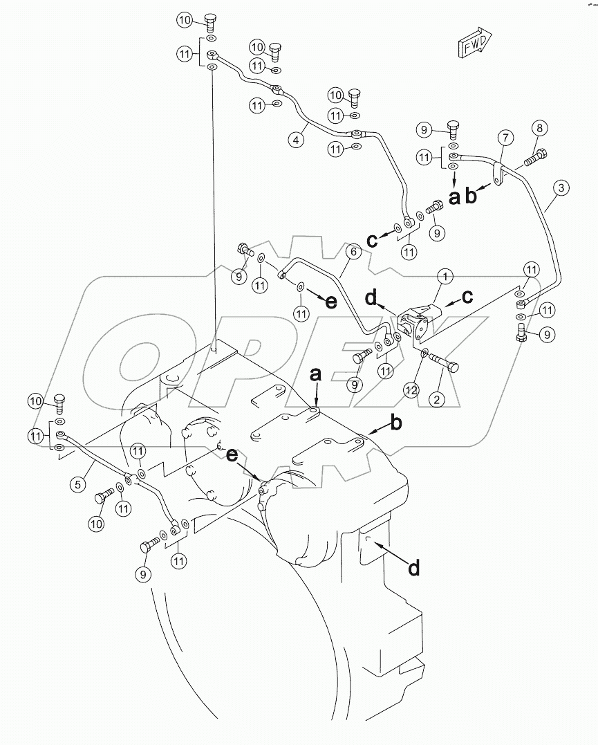  FLYWHEEL HOUSING ASSY