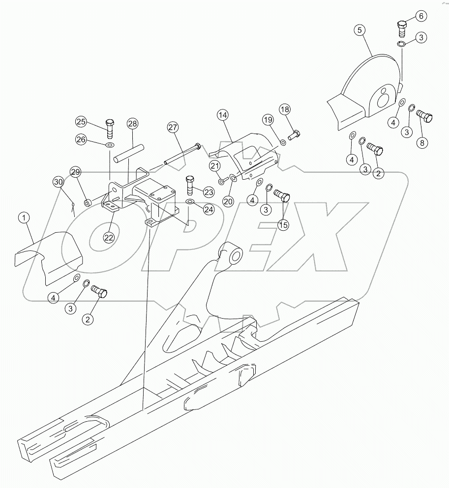  TRACK FRAME COVER SD16