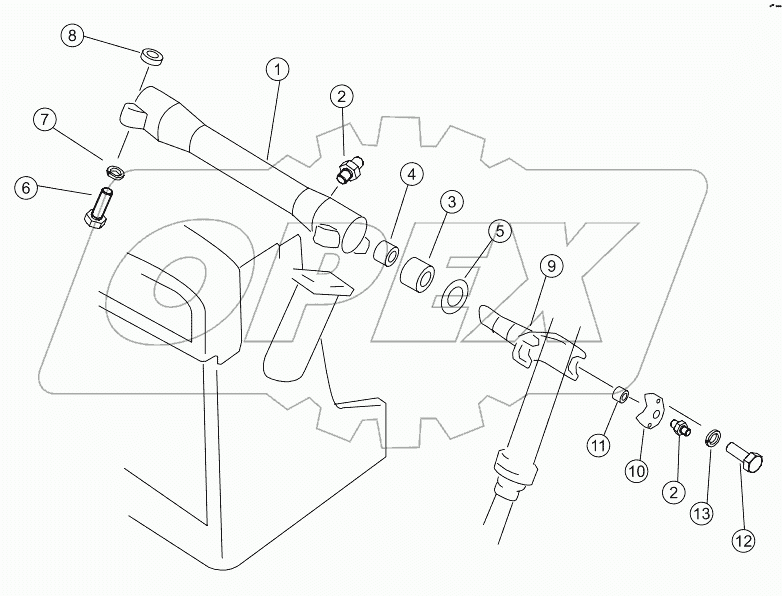  OIL CYLINDER BRACKET