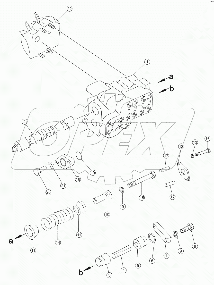  RIPPER CONTROL VALVE
