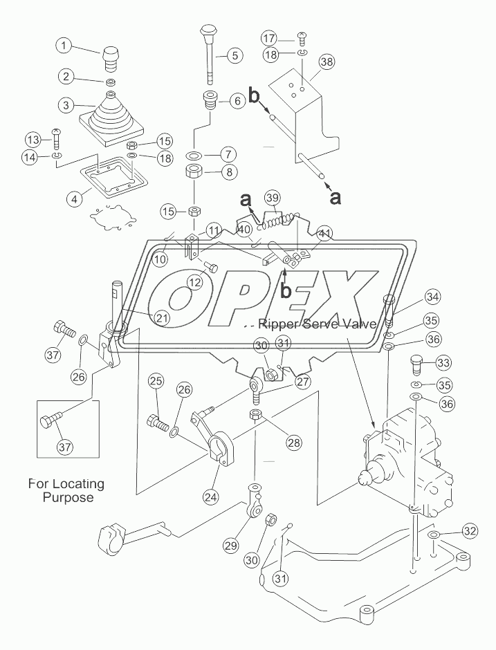 RIPPER CONTROL LEVER 2