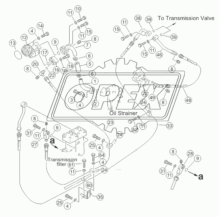 GEAR SHIFT PIPING