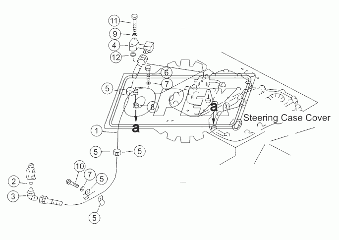 STEERING PIPING (3/3)
