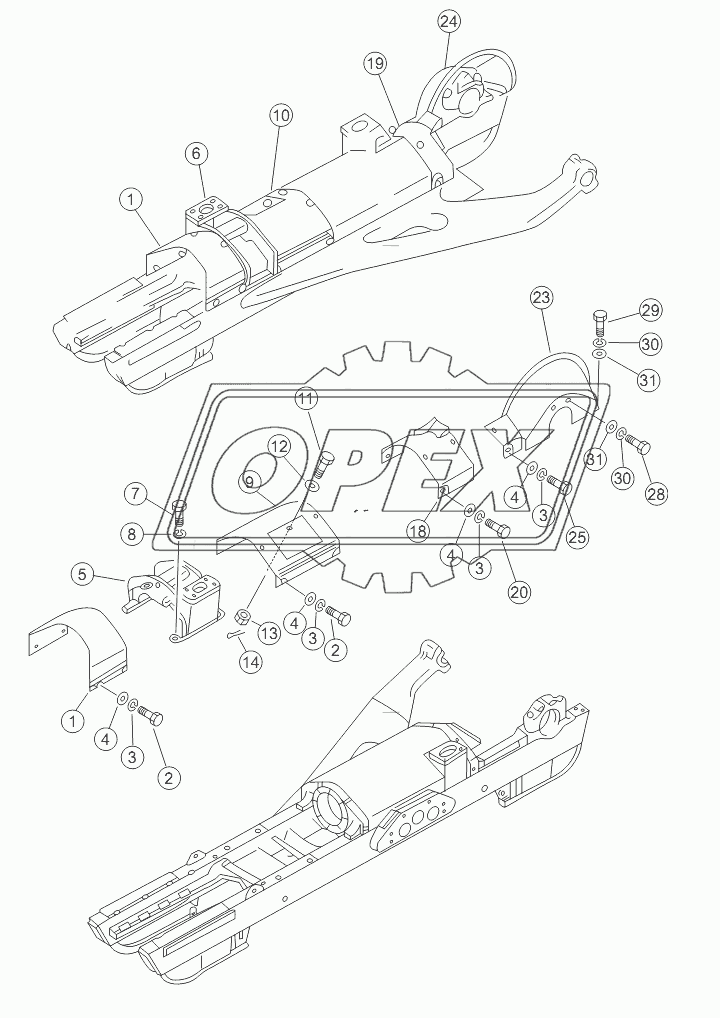 TRACK FRAME COVER