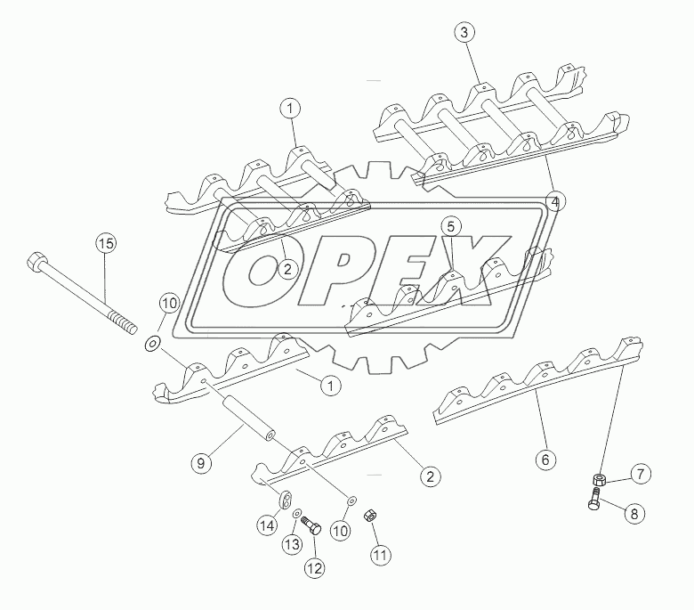 TRACK ROLLER GUARD 3