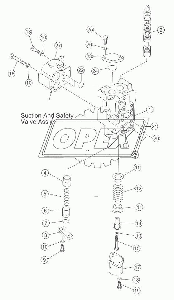 RIPPER CONTROL VALVE (1/2)