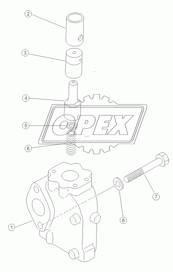 BLADE LIFT CYLINDER (2/2)