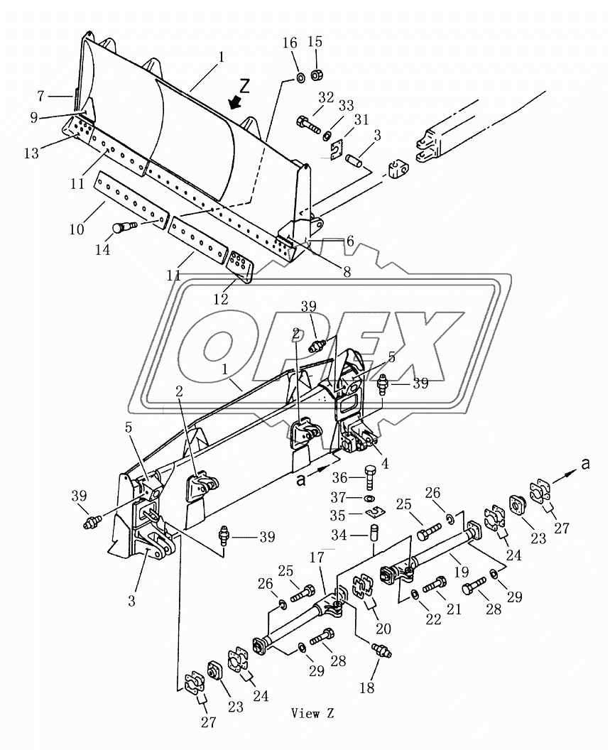 STRAIGHT TILT BLADE