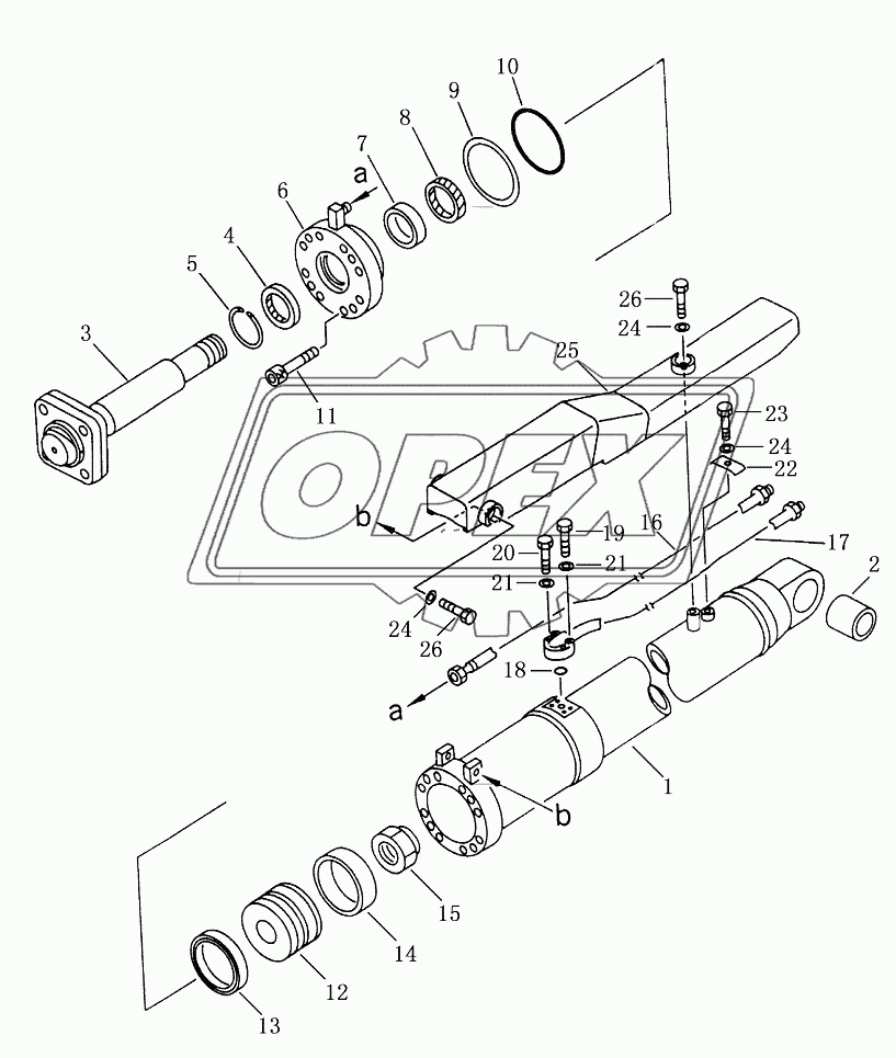 BLADE TILT CYLIDER