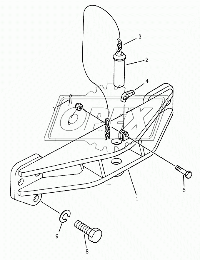 DRAWBAR (SD23, SD23E, SD23D)