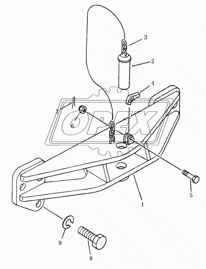 DRAWBAR (For SD23S)