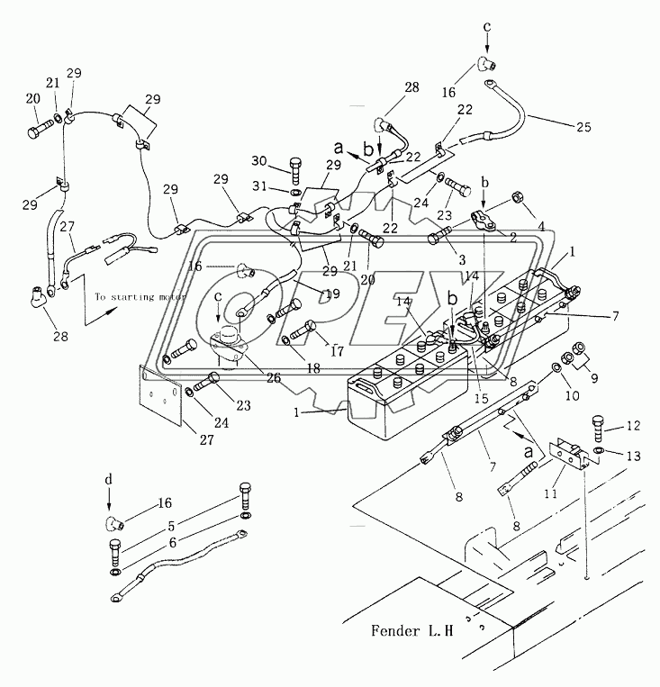 BATTERY AND RELAY SWITCH